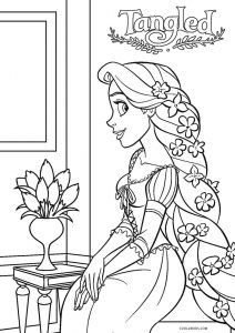 160+ Rapunzel Coloring Pages: Let Your Imagination Flow 164