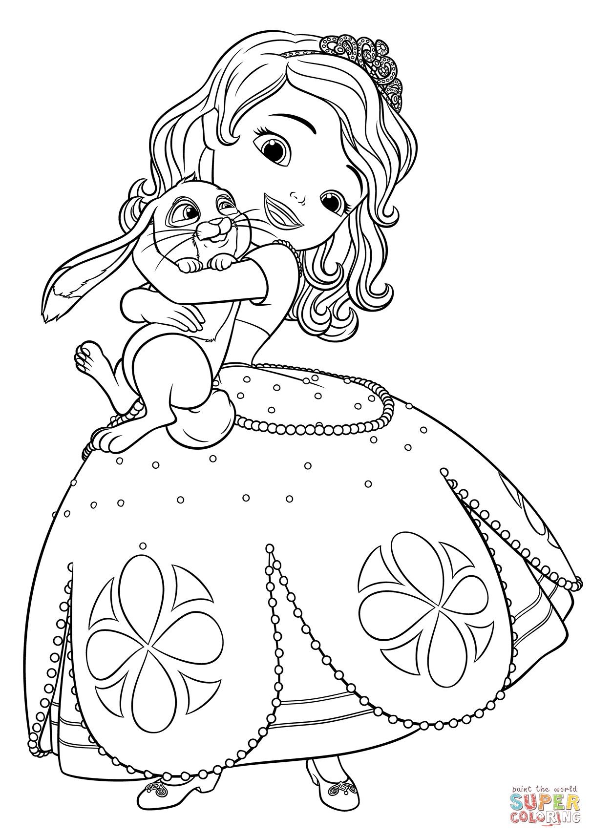 160+ Rapunzel Coloring Pages: Let Your Imagination Flow 17