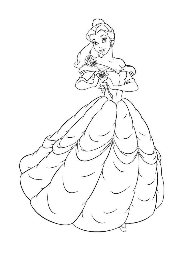 160+ Rapunzel Coloring Pages: Let Your Imagination Flow 56