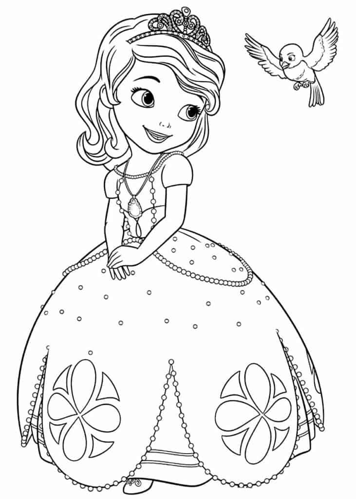 160+ Rapunzel Coloring Pages: Let Your Imagination Flow 62