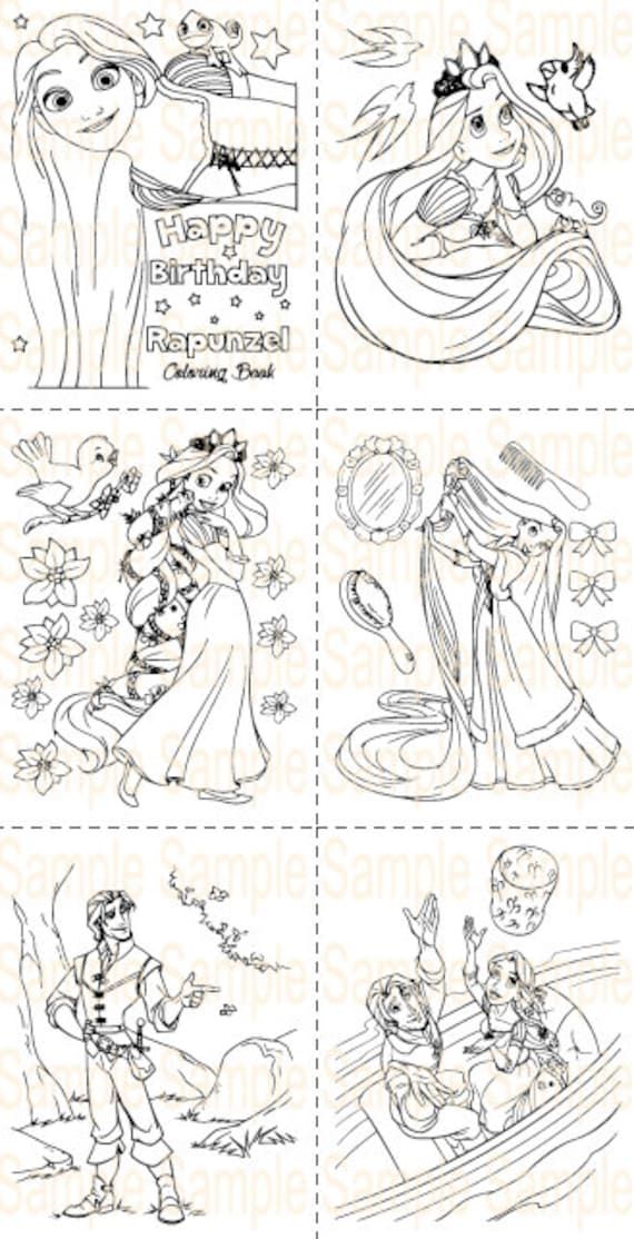 160+ Rapunzel Coloring Pages: Let Your Imagination Flow 74