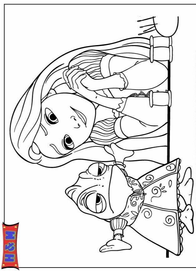 160+ Rapunzel Coloring Pages: Let Your Imagination Flow 88