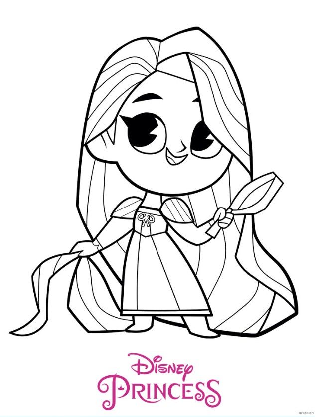 160+ Rapunzel Coloring Pages: Let Your Imagination Flow 91