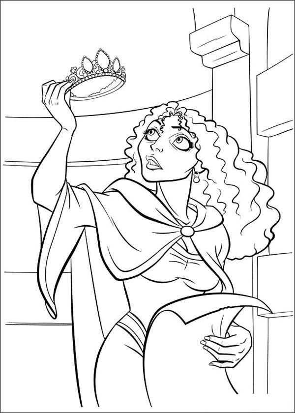 160+ Rapunzel Coloring Pages: Let Your Imagination Flow 93