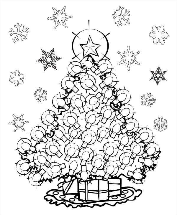 160 Tree Coloring Pages: Explore Nature's Palette 105