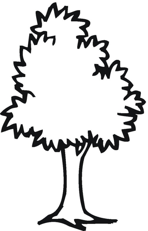 160 Tree Coloring Pages: Explore Nature's Palette 109