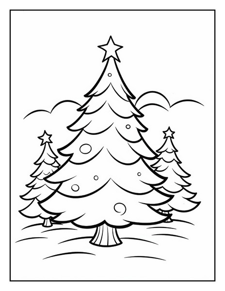 160 Tree Coloring Pages: Explore Nature's Palette 123