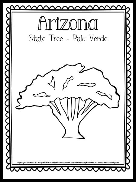 160 Tree Coloring Pages: Explore Nature's Palette 127