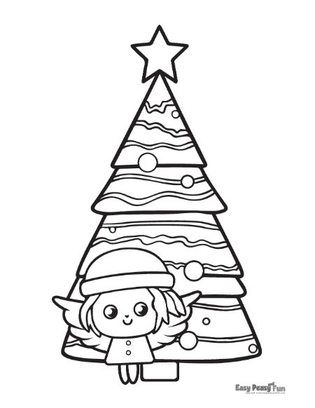 160 Tree Coloring Pages: Explore Nature's Palette 129