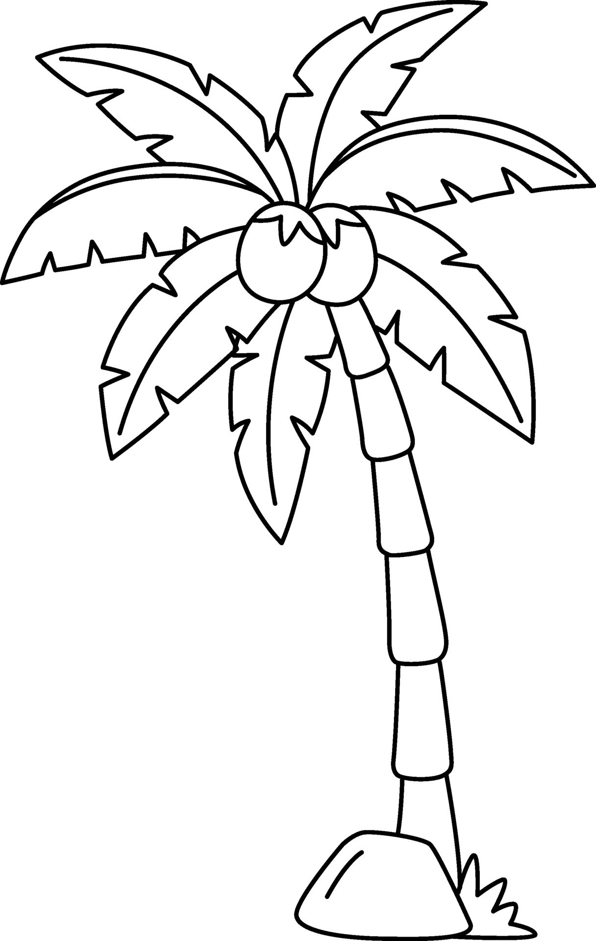 160 Tree Coloring Pages: Explore Nature's Palette 16