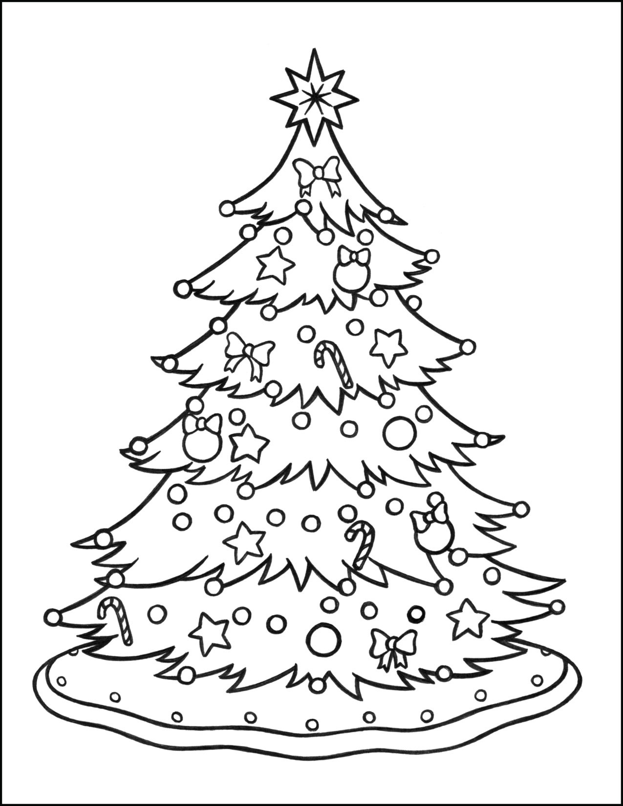 160 Tree Coloring Pages: Explore Nature's Palette 23