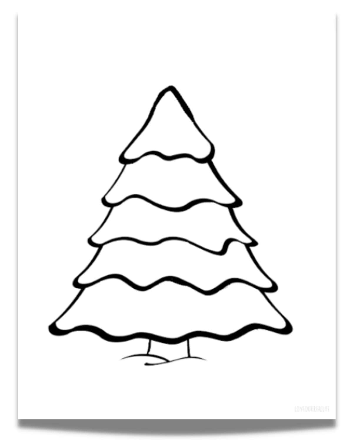 160 Tree Coloring Pages: Explore Nature's Palette 26