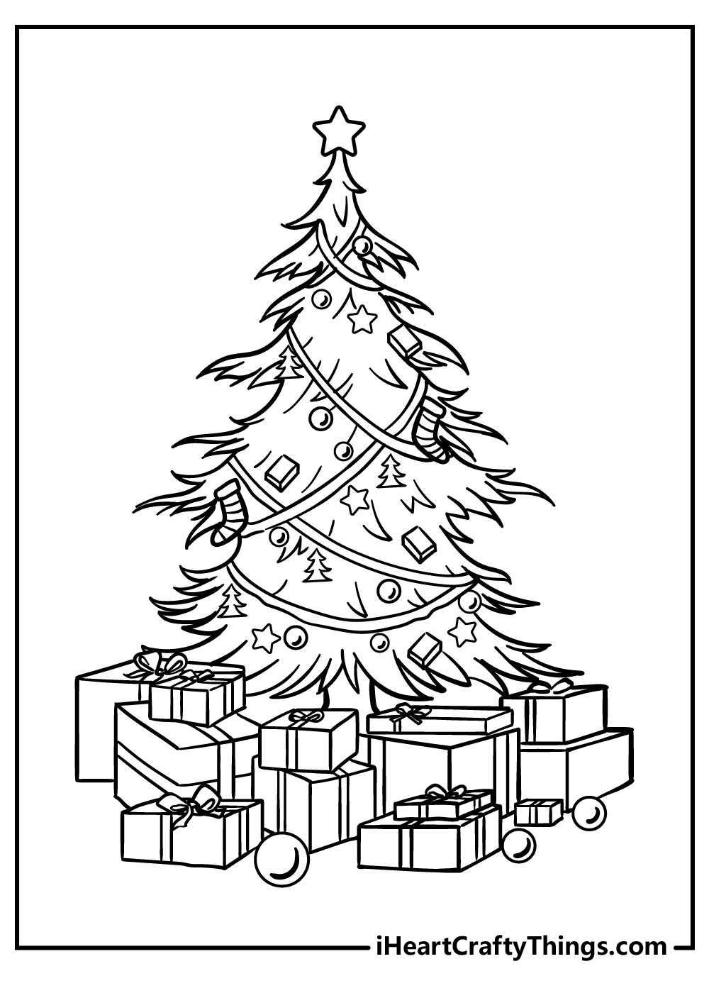 160 Tree Coloring Pages: Explore Nature's Palette 29