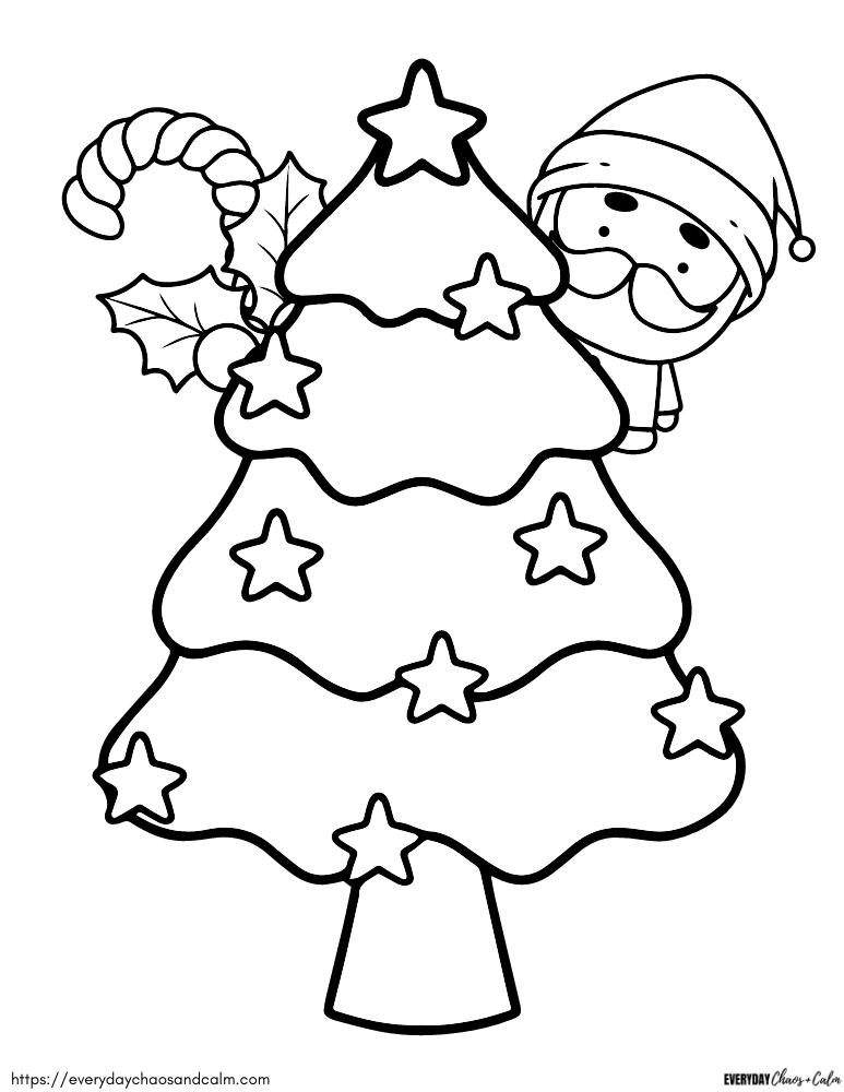 160 Tree Coloring Pages: Explore Nature's Palette 60