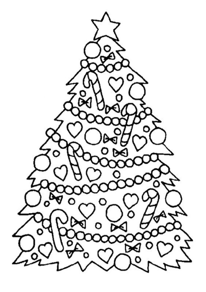 160 Tree Coloring Pages: Explore Nature's Palette 70