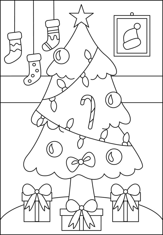 160 Tree Coloring Pages: Explore Nature's Palette 75