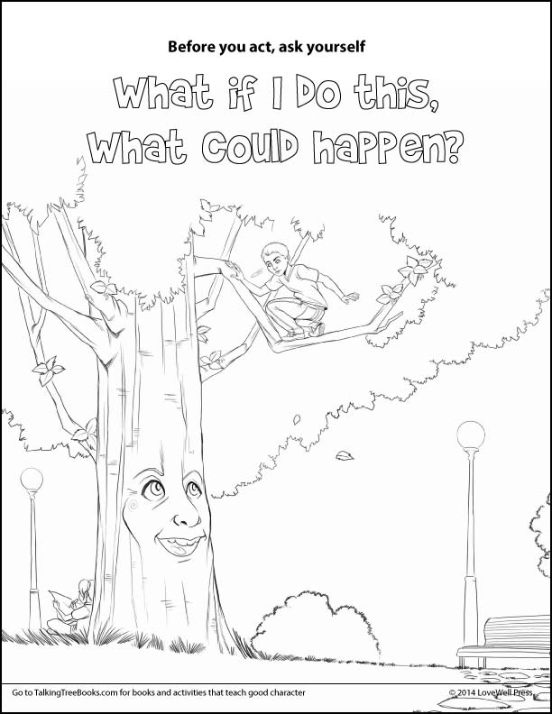 160 Tree Coloring Pages: Explore Nature's Palette 93