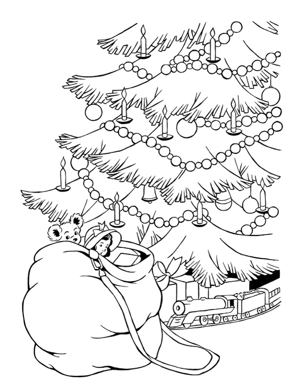 160 Tree Coloring Pages: Explore Nature's Palette 95