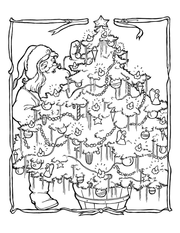 160 Tree Coloring Pages: Explore Nature's Palette 96