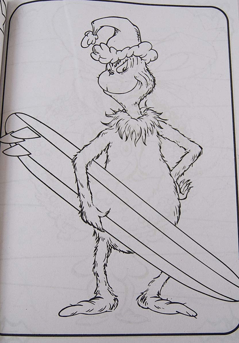 170+ Coloring Pages Grinch: Get Festive with the Mean One 125