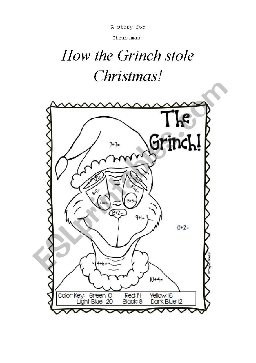 170+ Coloring Pages Grinch: Get Festive with the Mean One 128