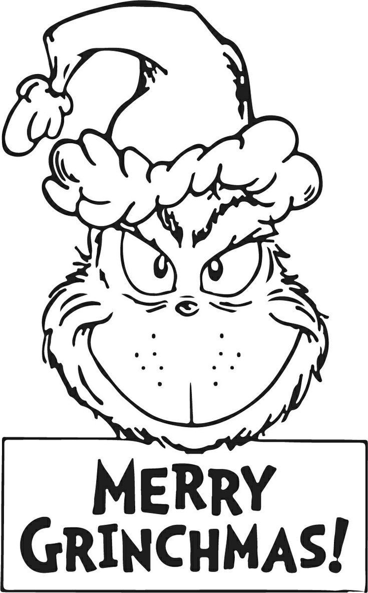 170+ Coloring Pages Grinch: Get Festive with the Mean One 142