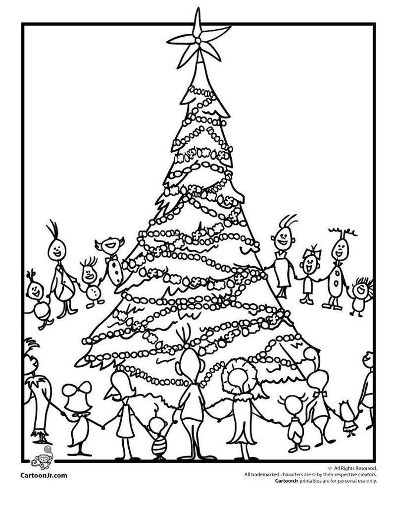 170+ Coloring Pages Grinch: Get Festive with the Mean One 146