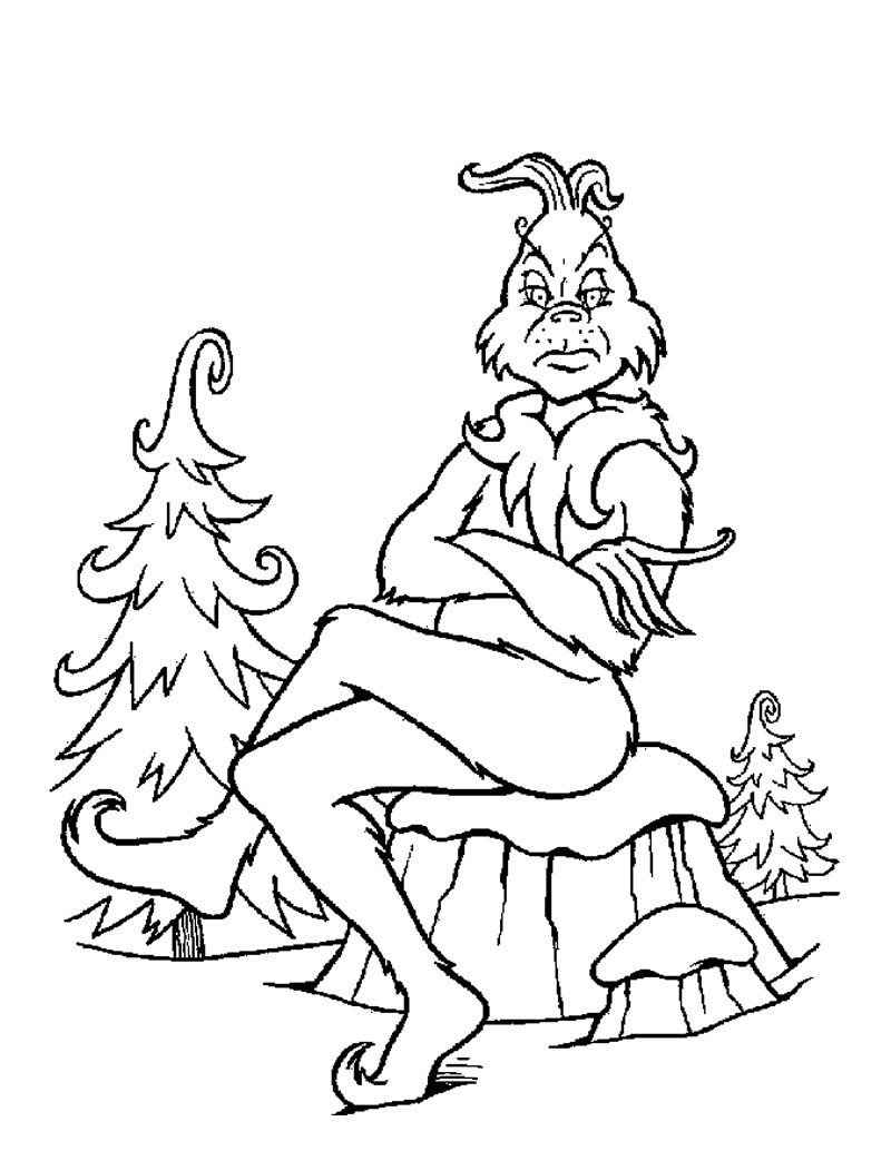 170+ Coloring Pages Grinch: Get Festive with the Mean One 151