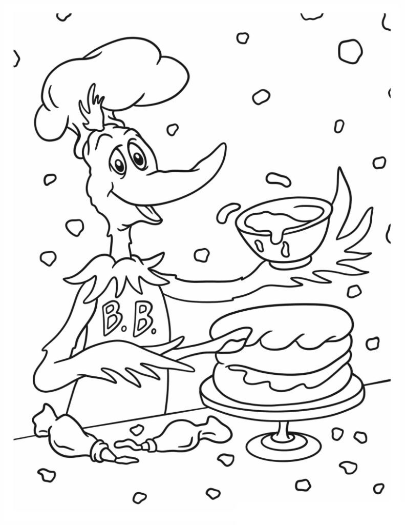 170+ Coloring Pages Grinch: Get Festive with the Mean One 169