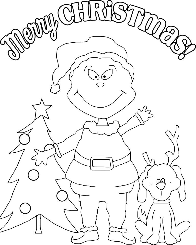 170+ Coloring Pages Grinch: Get Festive with the Mean One 171