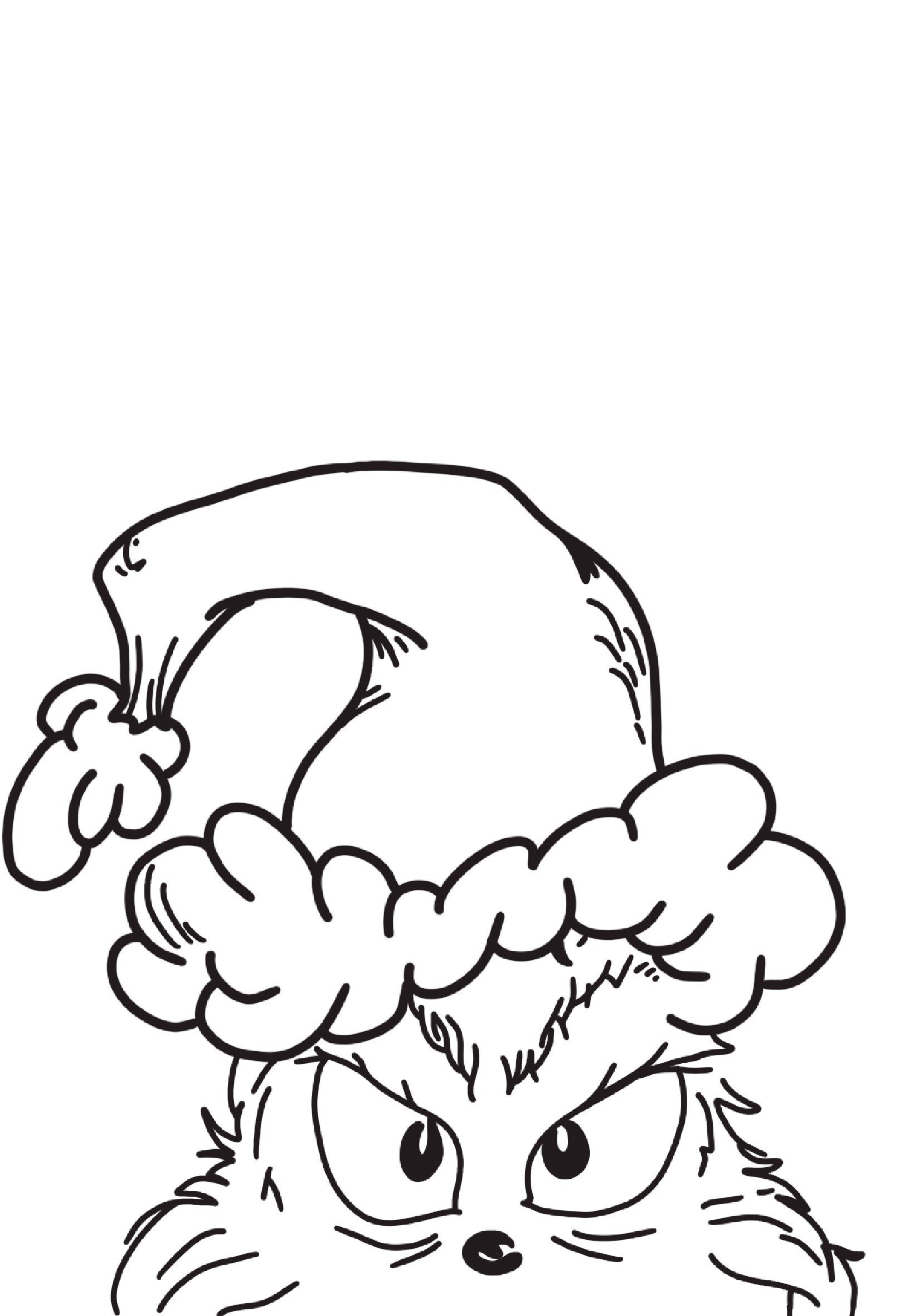 170+ Coloring Pages Grinch: Get Festive with the Mean One 34