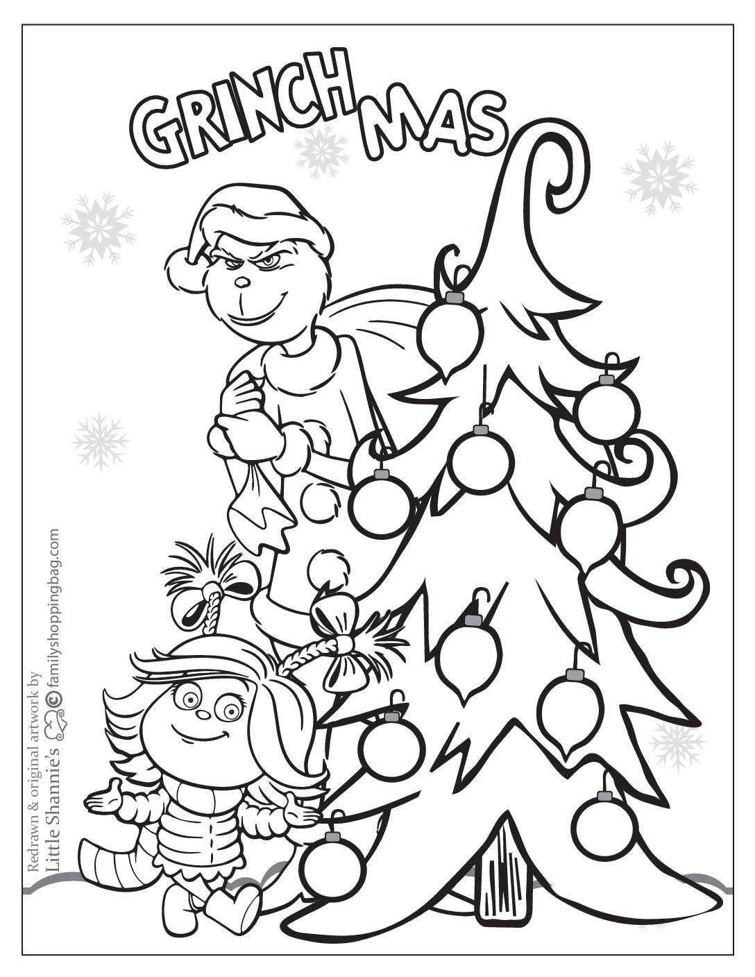 170+ Coloring Pages Grinch: Get Festive with the Mean One 84