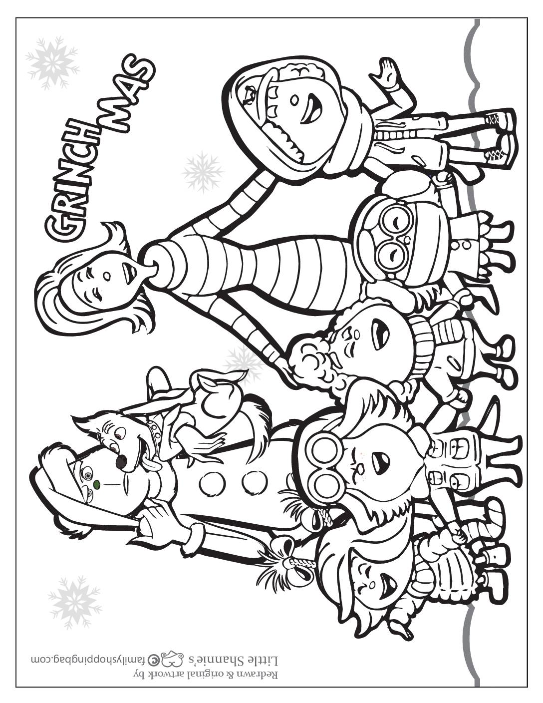 170+ Coloring Pages Grinch: Get Festive with the Mean One 86