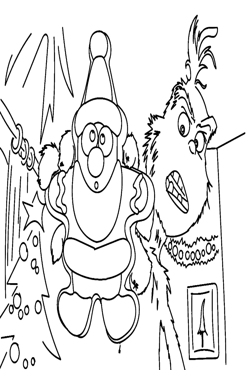 170+ Coloring Pages Grinch: Get Festive with the Mean One 88