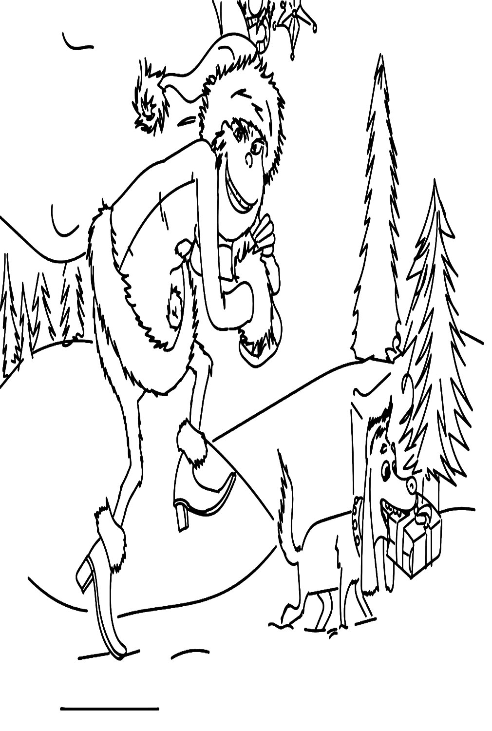 170+ Coloring Pages Grinch: Get Festive with the Mean One 94