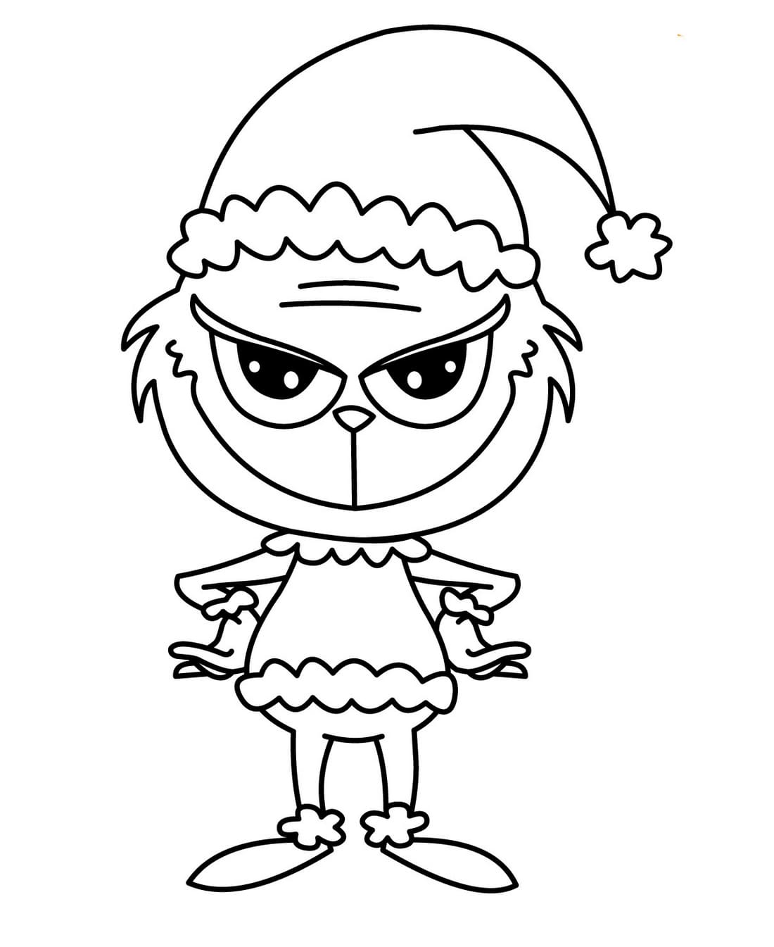 170+ Coloring Pages Grinch: Get Festive with the Mean One 99