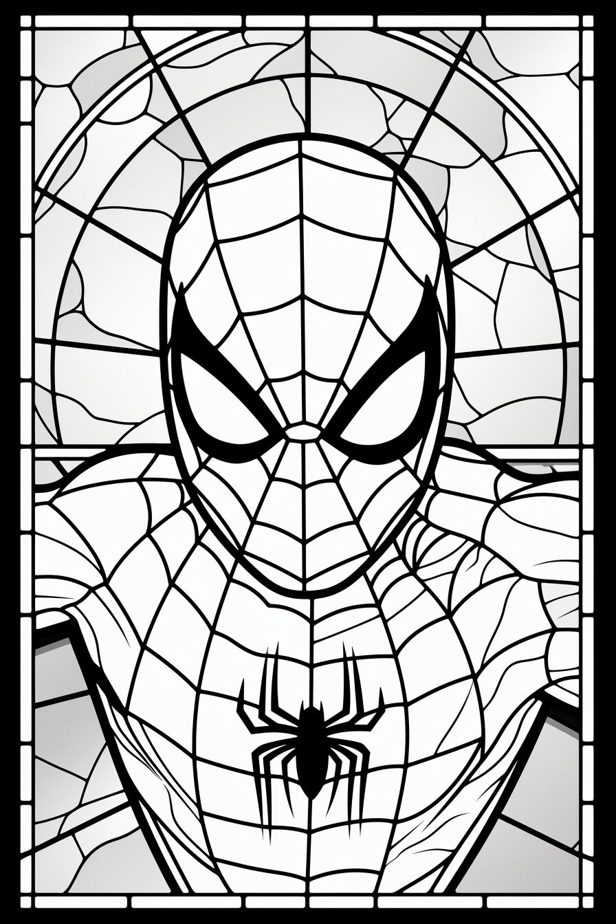 170+ Spider Coloring Pages Free Printable 100