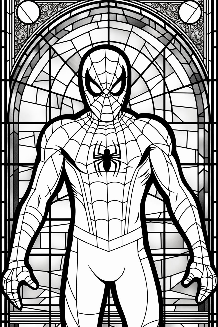 170+ Spider Coloring Pages Free Printable 102