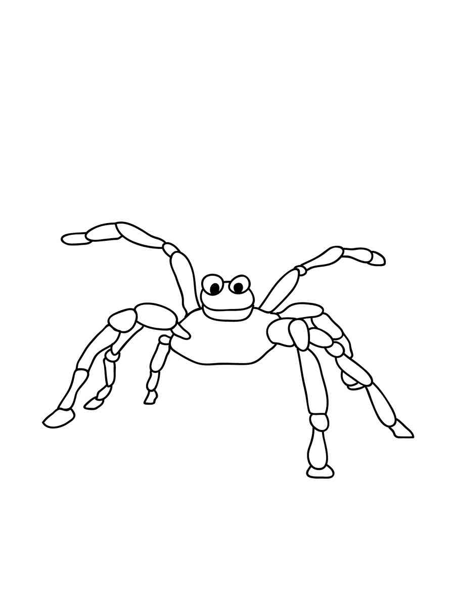 170+ Spider Coloring Pages Free Printable 105