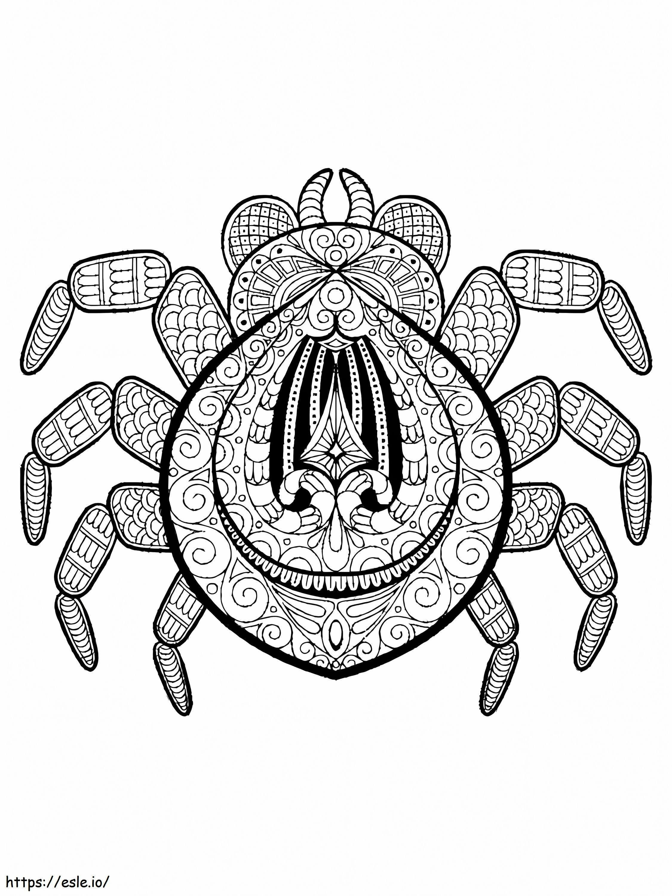 170+ Spider Coloring Pages Free Printable 12