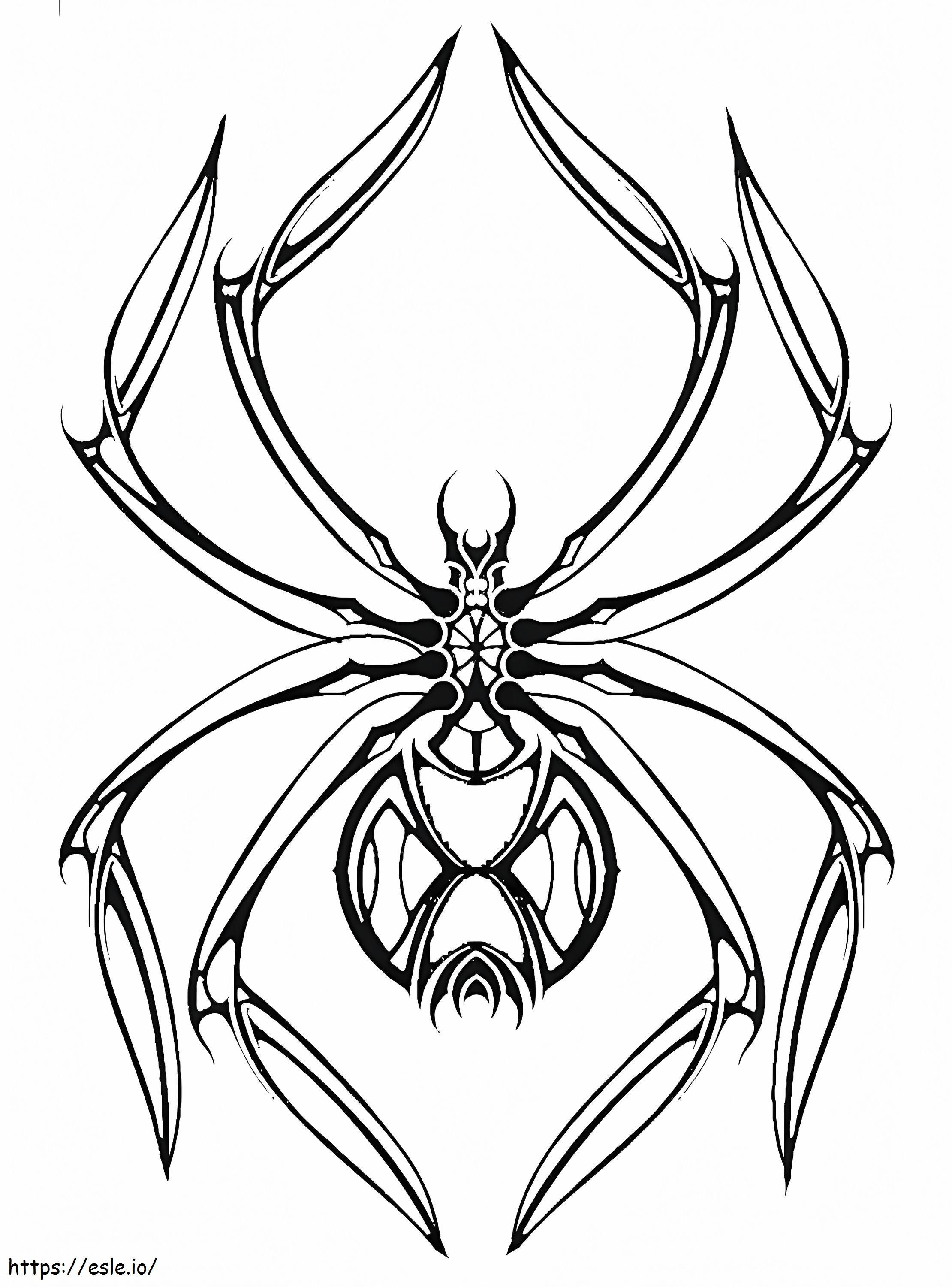 170+ Spider Coloring Pages Free Printable 14