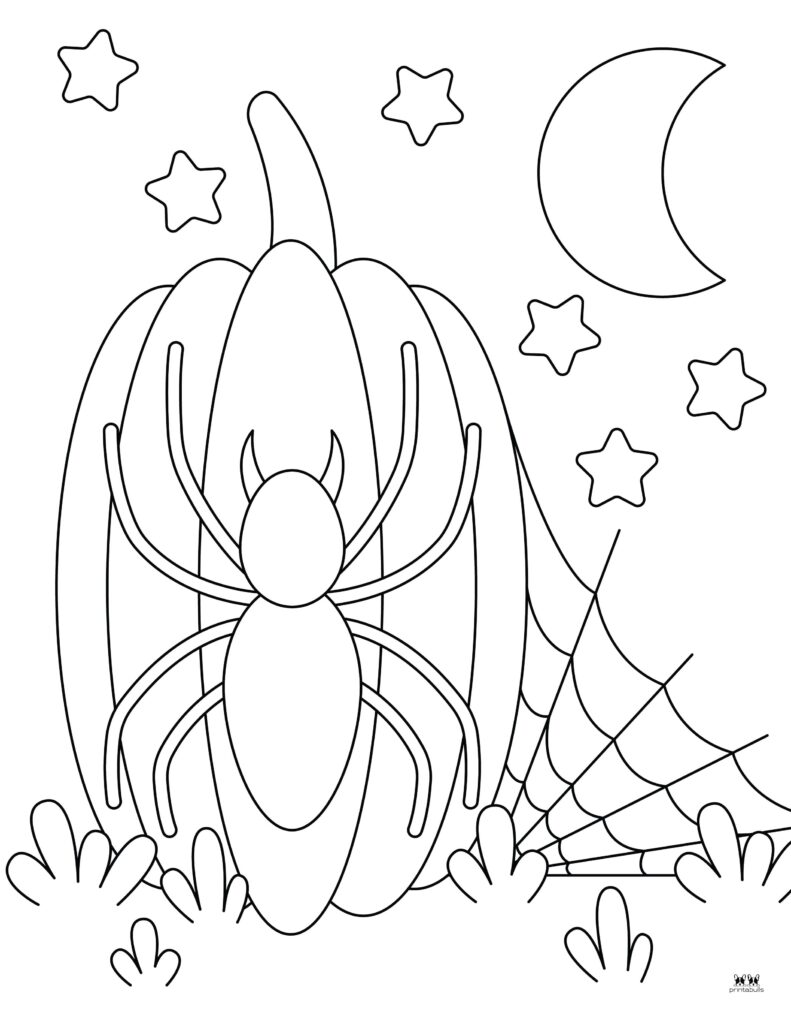 170+ Spider Coloring Pages Free Printable 149