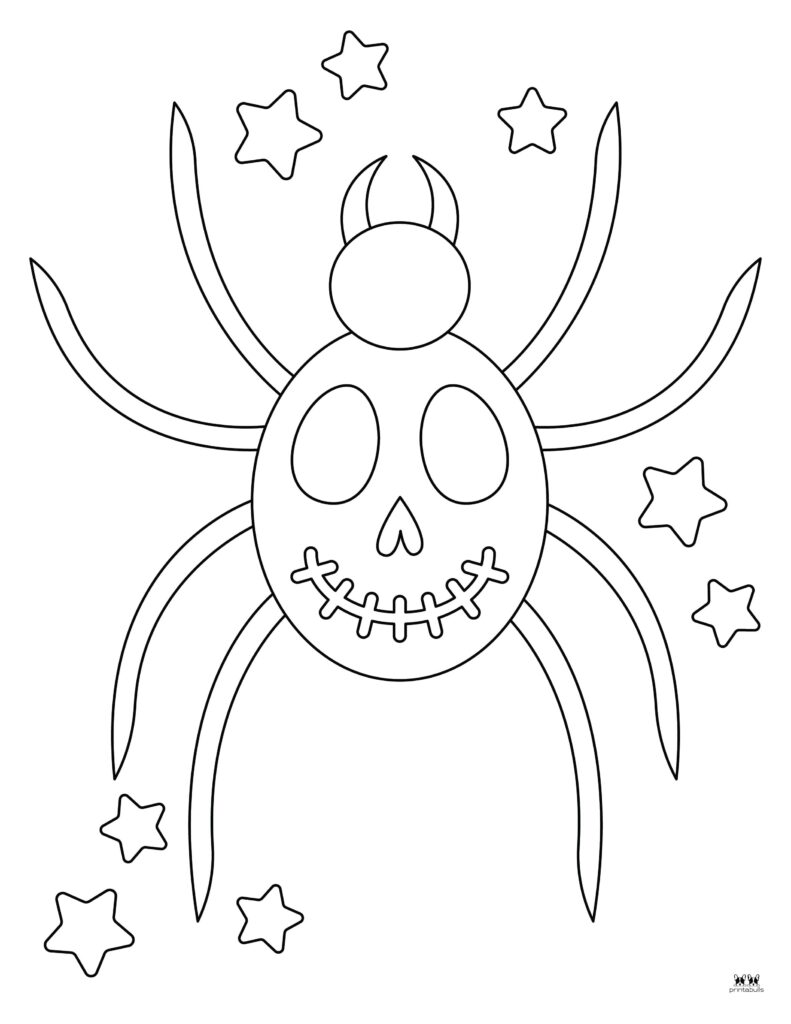 170+ Spider Coloring Pages Free Printable 150