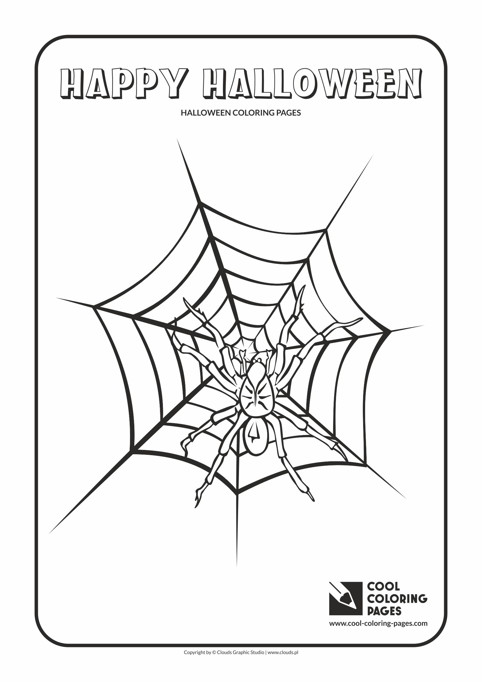 170+ Spider Coloring Pages Free Printable 32