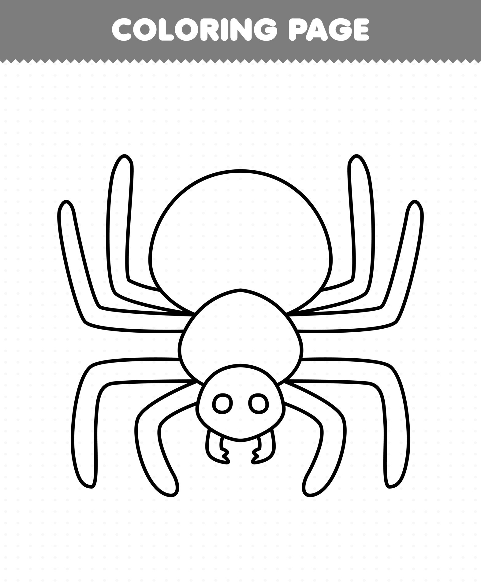 170+ Spider Coloring Pages Free Printable 38