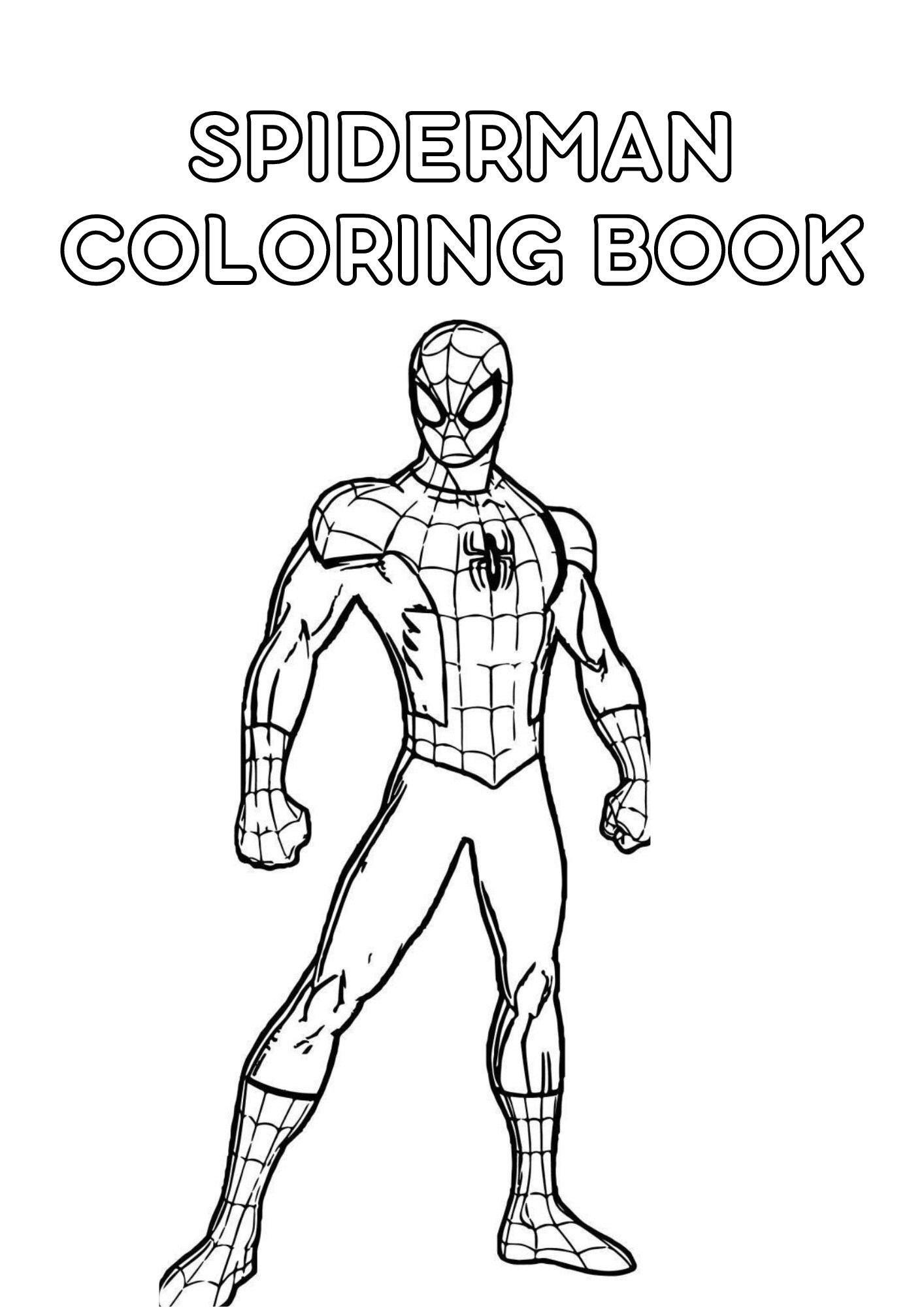 170+ Spider Coloring Pages Free Printable 43