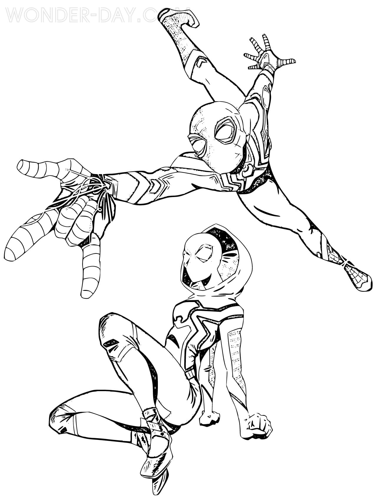 170+ Spider Coloring Pages Free Printable 46