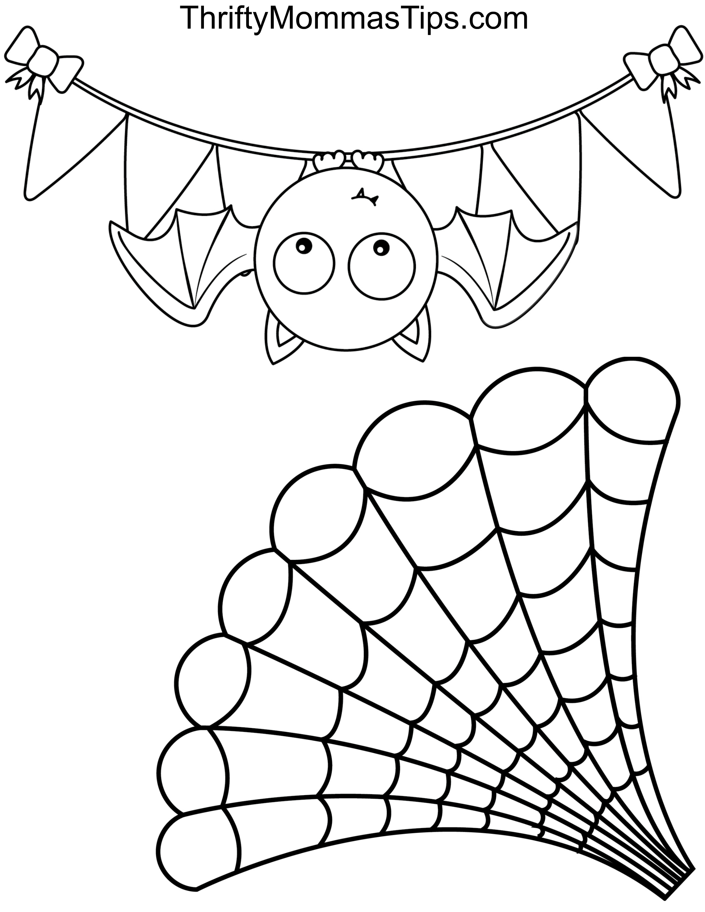 170+ Spider Coloring Pages Free Printable 5