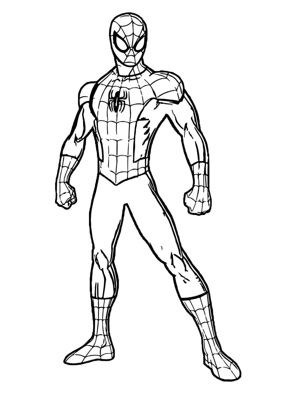 170+ Spider Coloring Pages Free Printable 57