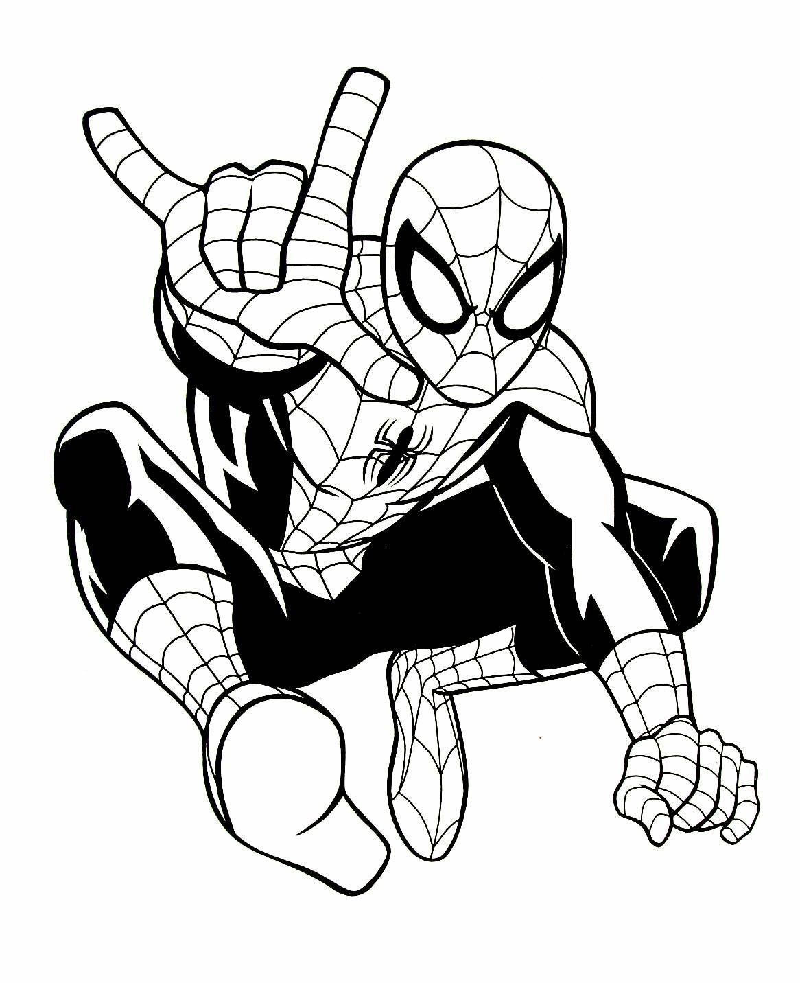 170+ Spider Coloring Pages Free Printable 74